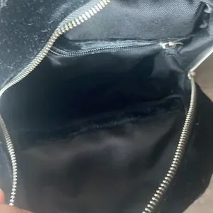 Studio 33 black velvet pearl backpack. Studio 33 | Bags | Studio 33 Black Velvet Pearl Backpack  main image 3
